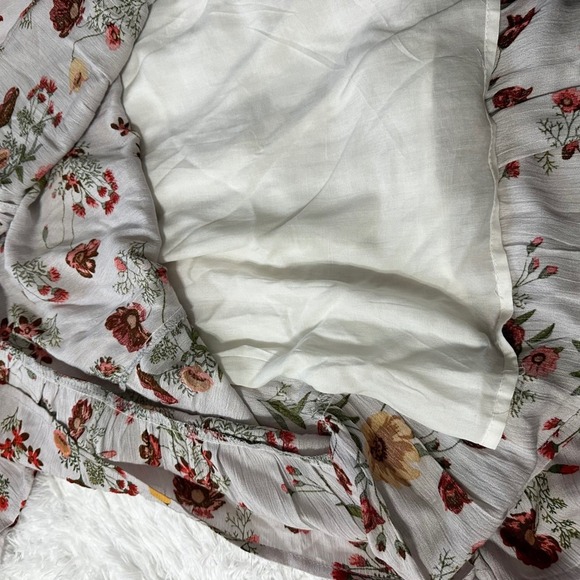Altar'd State L Flowy cottagecore midi dress pockets Romantic‎ vintage inspired - Picture 13 of 13